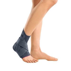 Бандаж голеностопный Medi Levamed active серый (на правую ногу, V)